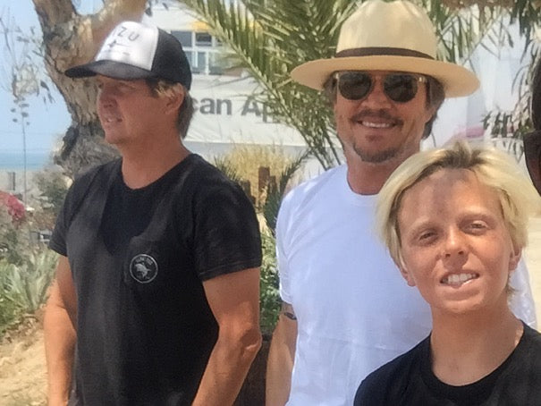 MAX BEACH (PRO SURFER) & BRUCE BEACH (MAX'S DAD & CO FOUNDER ELECTRIC VISUAL)