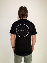 Load image into Gallery viewer, Wave Ki Classic Logo Organic Tee - Black