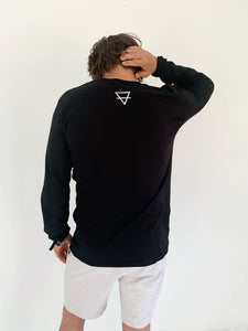 Long Sleeve Logo Tee BLACK