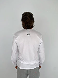 Long Sleeve Logo Tee WHITE
