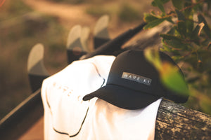 WAVE KI ICON TRUCKER CAP - Black