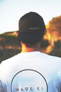 WAVE KI ICON TRUCKER CAP - Black