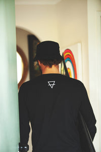 Long Sleeve Logo Tee BLACK