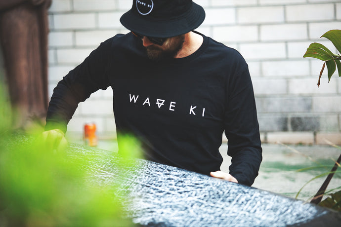 Long Sleeve Logo Tee BLACK